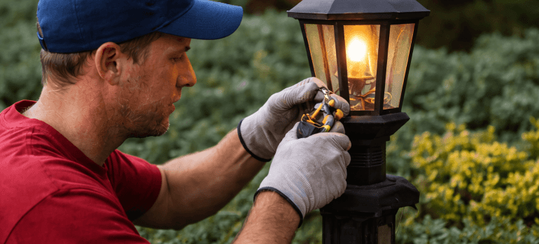 Outdoor Lighting Repair
